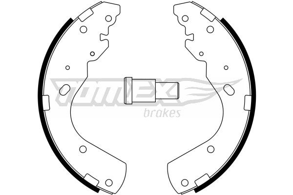 TOMEX Brakes Bremsbackensatz